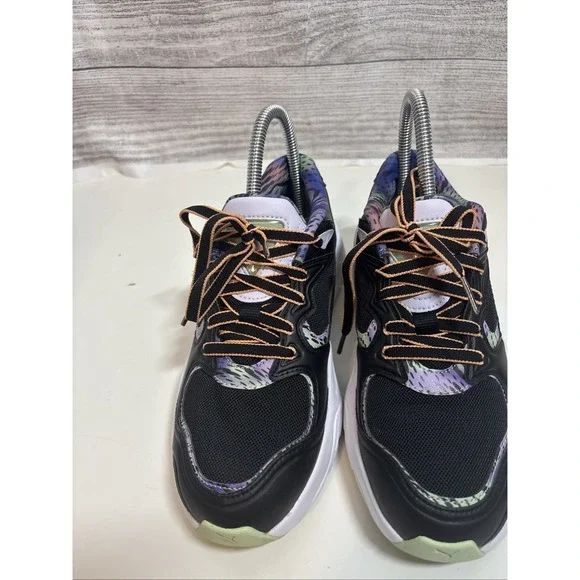 Puma Womens 7.5 Trc Mira Feelin Xtra Black Sneakers Casual Shoes 38945701 - Picture 4 of 10